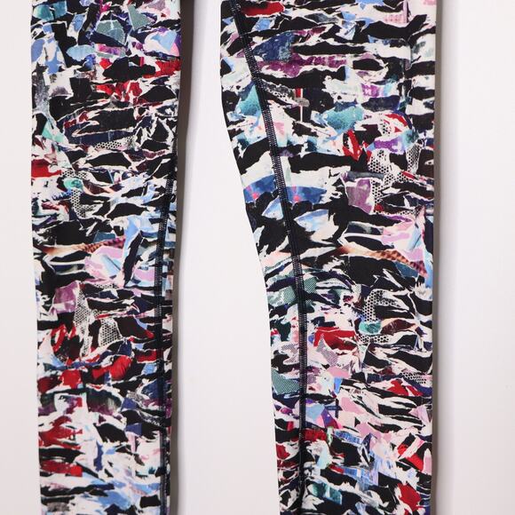 LULULEMON Wunder Under Hi-Rise Tight Yoga Culture Clash Multi Black Women's 4 - Picture 3 of 9